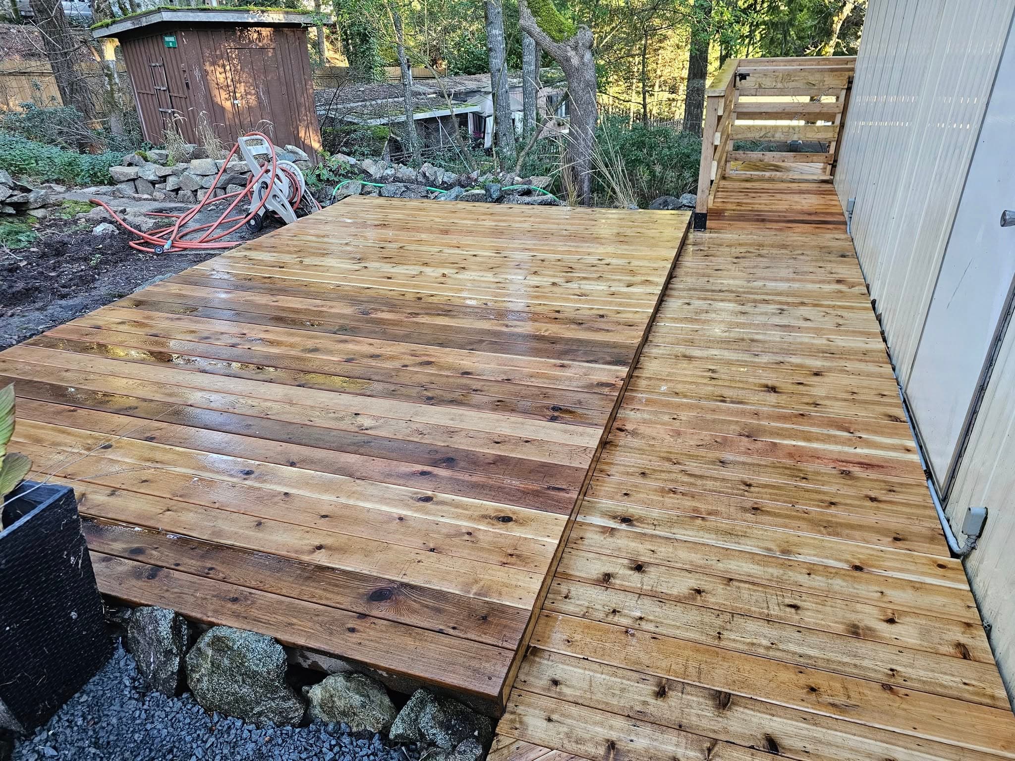 Custom Deck Construction